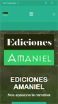 Mobile Screenshot of edicionesamaniel.com